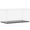 vidaXL montre 24x12x11 cm akryl transparent