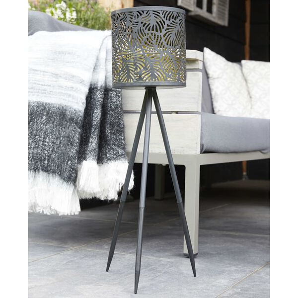 Luxform soldrevet LED-havelampe p&aring; trefod Forest