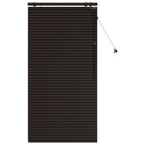 vidaXL Persienner M&oslash;rk Brun 75 x 160 cm 35 mm Massivt Paulownia Tr&aelig;