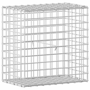 vidaXL Gabion med 5 mm tr&aring;d og 5x5 cm net 50x30x50 cm