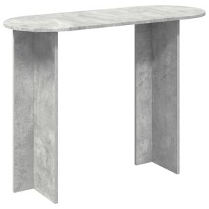 vidaXL Konsolbord Betongr&aring; 100 x 39,5 x 75 cm Konstrueret tr&aelig;
