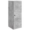 vidaXL V&aelig;gmonteret skab 33 x 34,5 x 90 cm Konstrueret tr&aelig; Betongr&aring;