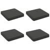 vidaXL 4-Stykke S&aelig;depuder VUGHT 4 pcs 100% polyester Antracit