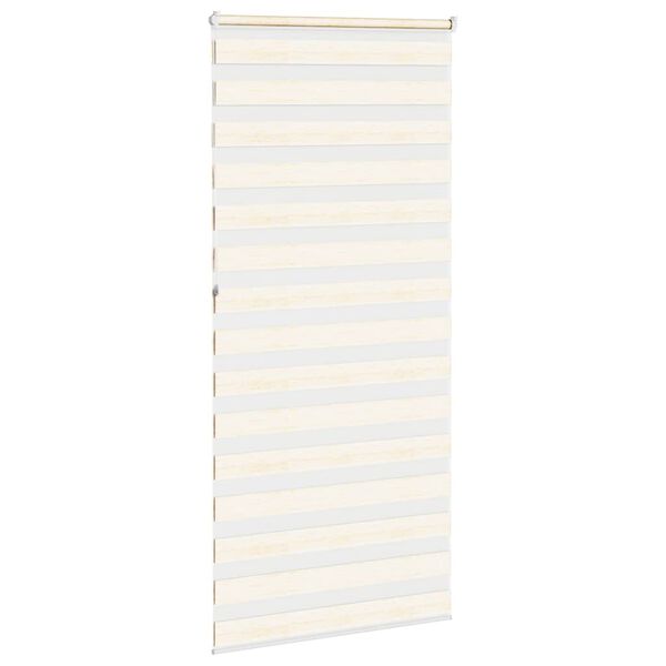 vidaXL zebragardin marmorbeige 105x230 cm stofbredde 100,9cm polyester