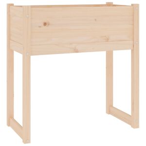 vidaXL plantekasse 78x40x81 cm massivt fyrretr&aelig;