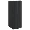 vidaXL V&aelig;gmonteret skab Sort 33 x 34,5 x 94 cm Konstrueret tr&aelig;
