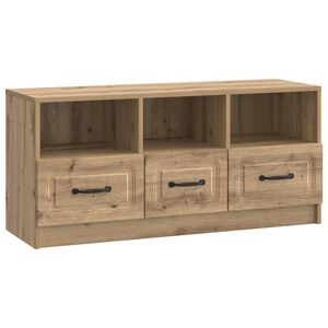 vidaXL TV-skab Artisan-eg 102 x 34,5 x 47 cm Konstrueret tr&aelig;