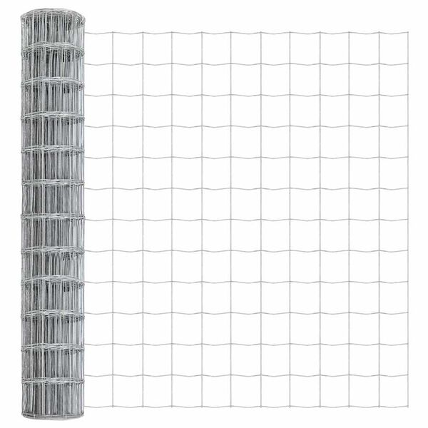 vidaXL Euro Hejn 1 x 25 m PVC-belagt jern