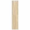 vidaXL bogreol 60x24x109 cm konstrueret træ sonoma-eg