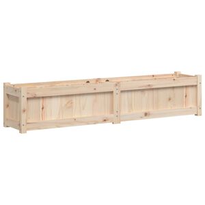 vidaXL plantekasse 150x31x31 cm massivt fyrretr&aelig;