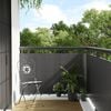 vidaXL altanafsk&aelig;rmning 300x90 cm polyrattan antracitgr&aring;
