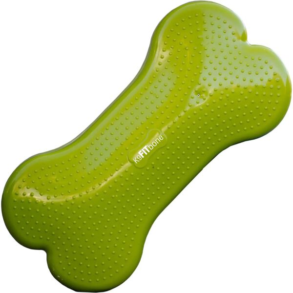 FitPAWS k&aelig;ledyrs-balanceplatform &rdquo;K9FITbone&rdquo; PVC gr&oslash;n FPK9BONEGR