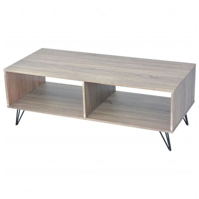 vidaXL TV-bord/sofabord 110 x 50 x 40 cm grå