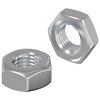 vidaXL Sekskantm&oslash;trik 2 stk. S&oslash;lv m8 Metal