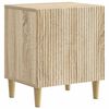 vidaXL Natskab Sonoma-eg 43 x 34,5 x 50 cm Konstrueret tr&aelig;