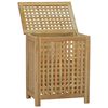 vidaXL vasket&oslash;jskurv 50x35x60 cm massivt teaktr&aelig;