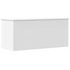 vidaXL opbevaringsboks 100x42x46 cm konstrueret tr&aelig; hvid