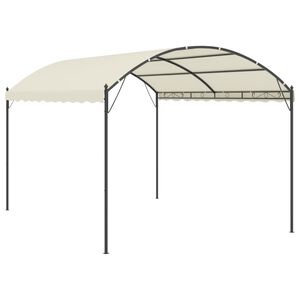 vidaXL pavillon stof cremefarvet