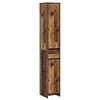 vidaXL Badev&aelig;relsesskab Gammelt tr&aelig; 30 x 33 x 190 cm Konstrueret tr&aelig;