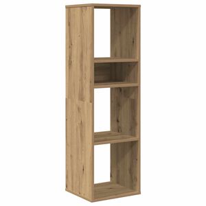 vidaXL bogskab 34x31x112 cm konstrueret tr&aelig; kunsteg