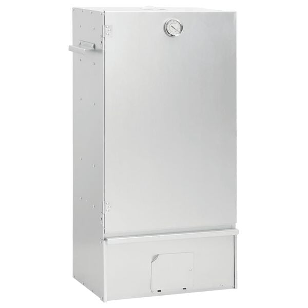 vidaXL rygeovn med generator til koldr&oslash;gning galvaniseret st&aring;l