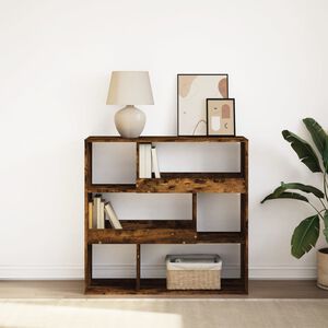 vidaXL bogreol/rumdeler 100x33x94,5 cm r&oslash;get egetr&aelig;sfarve