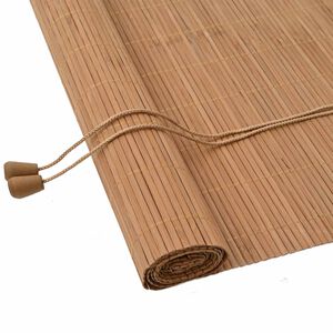 vidaXL Rullegardin Brun 80 x 160 cm Bambus