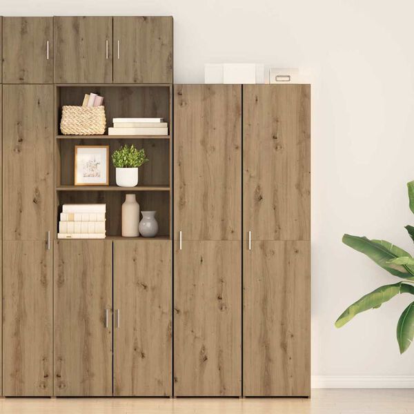 vidaXL Highboard Artisan Egetr&aelig; 40 x 42,5 x 185 cm