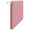 vidaXL gavlpude Hanko 120 cm velour pink