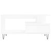vidaXL sofabord 90x49x45 cm konstrueret træ hvid