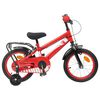 vidaXL B&oslash;rnecykel 14 tommer anbefalet til 3-5 &aring;r gammel R&oslash;d