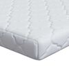 vidaXL Madras Hvid 80 x 200 cm Jacquard stof