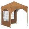 vidaXL Pop-up Festtelt 192 x 192 x 245 cm Beige
