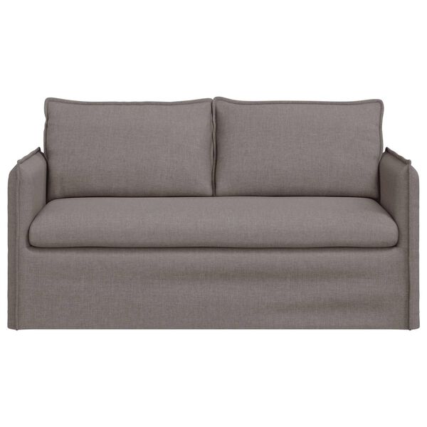 vidaXL Sofa Gr&aring;brun Samlede dimensioner: 156 x 82 x 85 cm (B x D x H)
