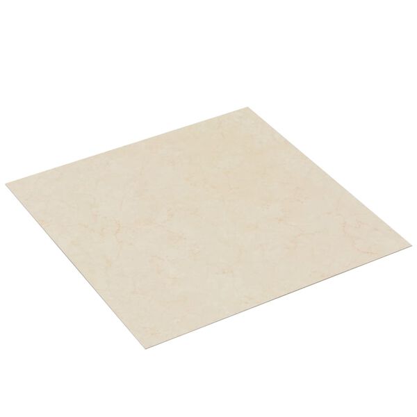 vidaXL selvklæbende gulvbrædder 20 stk. 1,86 m² PVC beige