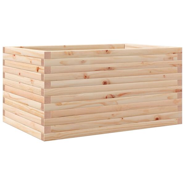 vidaXL plantekasse 90x60x45,5 cm massivt fyrretr&aelig;