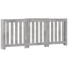 vidaXL radiatorskjuler 205x21,5x83,5 cm konstrueret tr&aelig; betongr&aring;