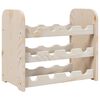 vidaXL vinreol 43x25x37 cm massivt fyrretr&aelig;