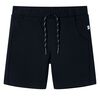 vidaXL Shorts til b&oslash;rn str. 92 med sn&oslash;re marinebl&aring;
