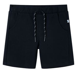 Shorts til b&oslash;rn str. 92 med sn&oslash;re marinebl&aring;