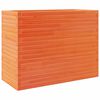 vidaXL plantekasse 90x40x68,5 cm massivt fyrretr&aelig; gyldenbrun