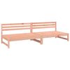 vidaXL midtermoduler til havesofa 2 stk. 120x80 cm massivt douglasgran