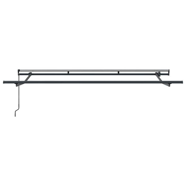 vidaXL Markiseramme Antracit 3,5 x 2 m Metal