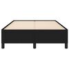 vidaXL Sengeramme uden madras Sort 120x200 cm Stof