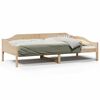 vidaXL sengeramme uden madras 90x190 cm massivt fyrretr&aelig;
