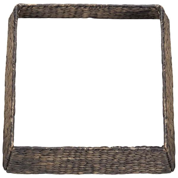 vidaXL Juletrækrave Sort 60 x 60 x 28 cm Vandhyacint