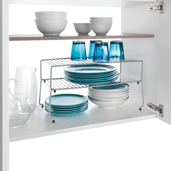 Metaltex stabelbare opbevaringsstativer 2 stk. Sky