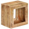 vidaXL skammel 40x30x40 cm massivt mangotr&aelig;