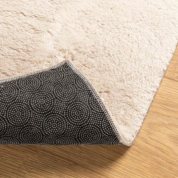 vidaXL Omr&aring;det&aelig;pper Rektangul&aelig;r HUARTE Beige 300 x 80 cm Polyester