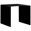 vidaXL sofabord 50 x 50 x 45 cm h&aelig;rdet glas transparent